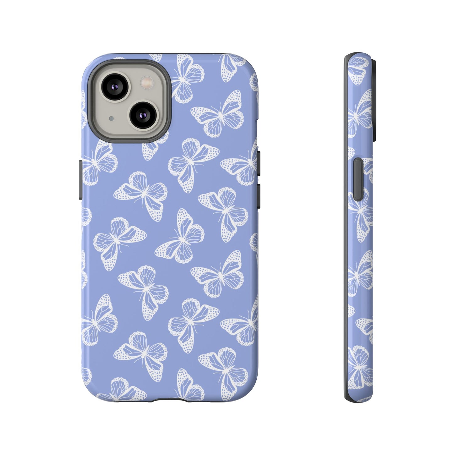 Lavender Butterflies - iPhone Tough Case