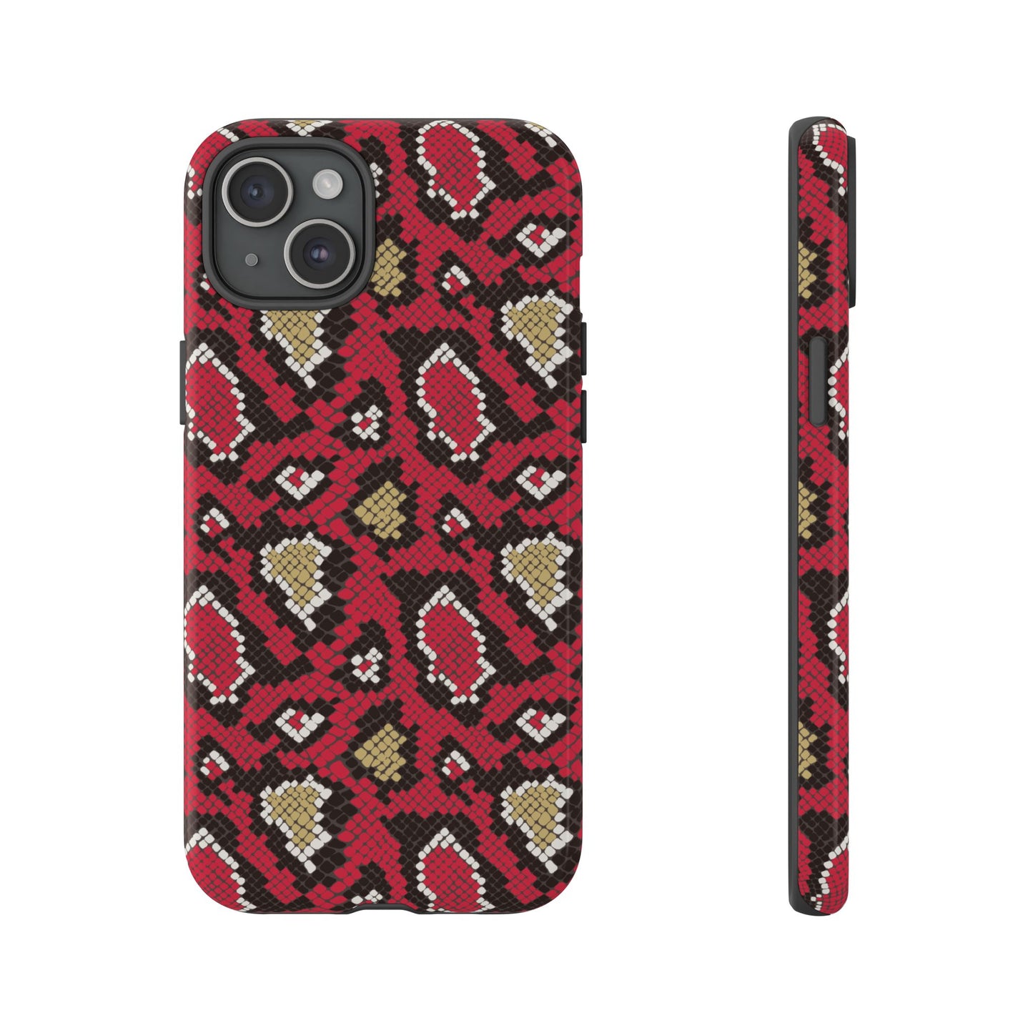 Crimson Python - iPhone Tough Case