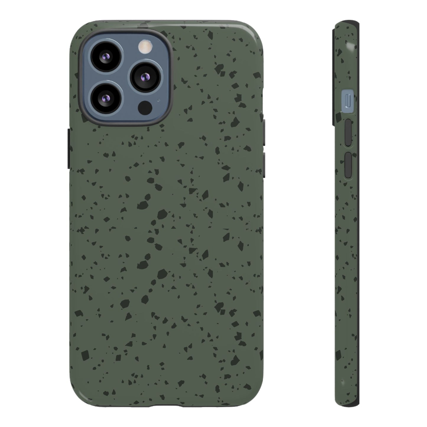 Olive Terrazzo - iPhone Tough Case