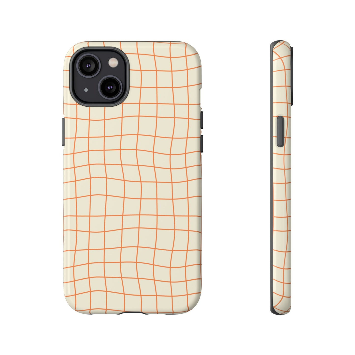 Warped Grid - iPhone Tough Case