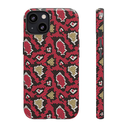 Crimson Python - iPhone Tough Case