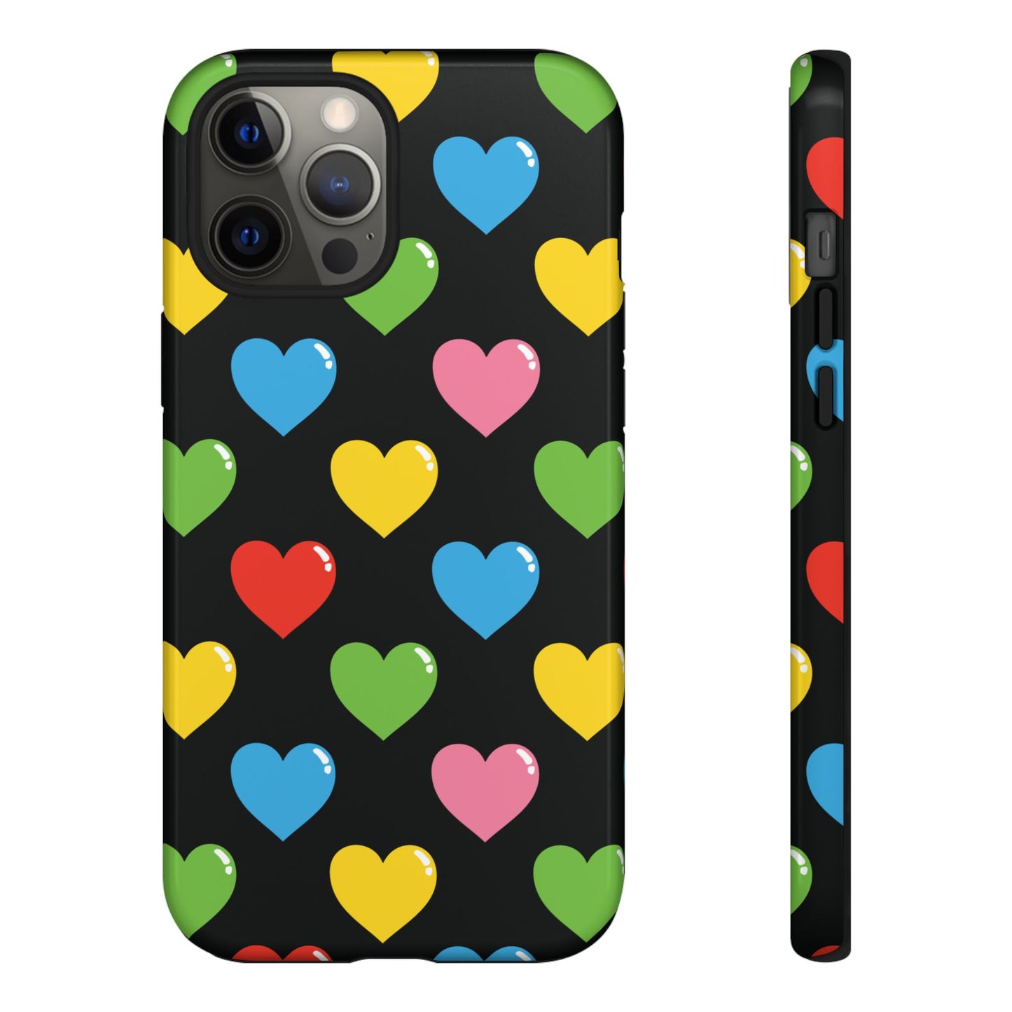 Retro Heart - iPhone Tough Case