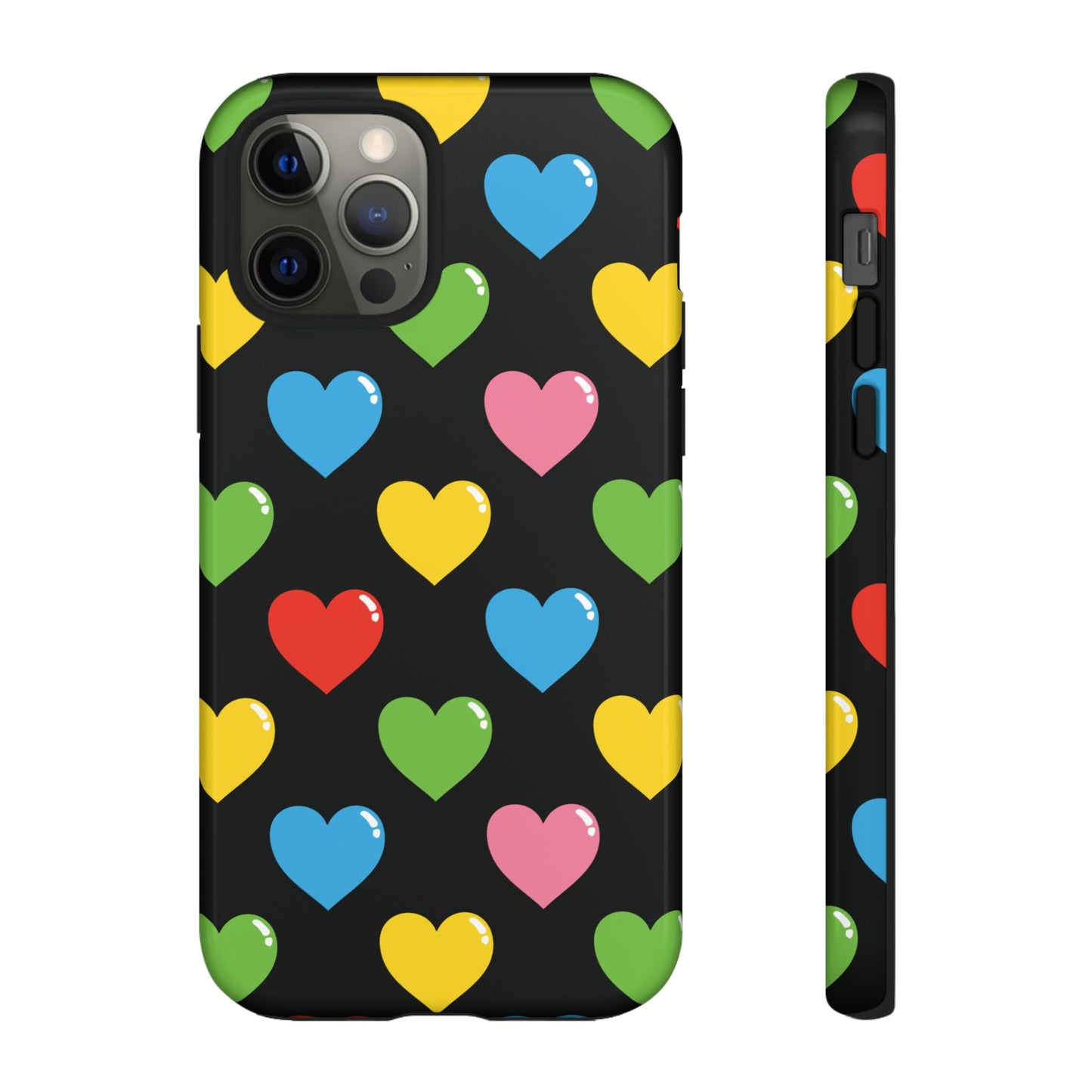 Retro Heart - iPhone Tough Case