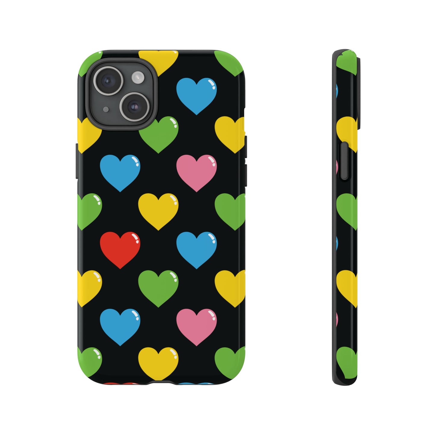 Retro Heart - iPhone Tough Case