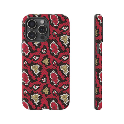 Crimson Python - iPhone Tough Case