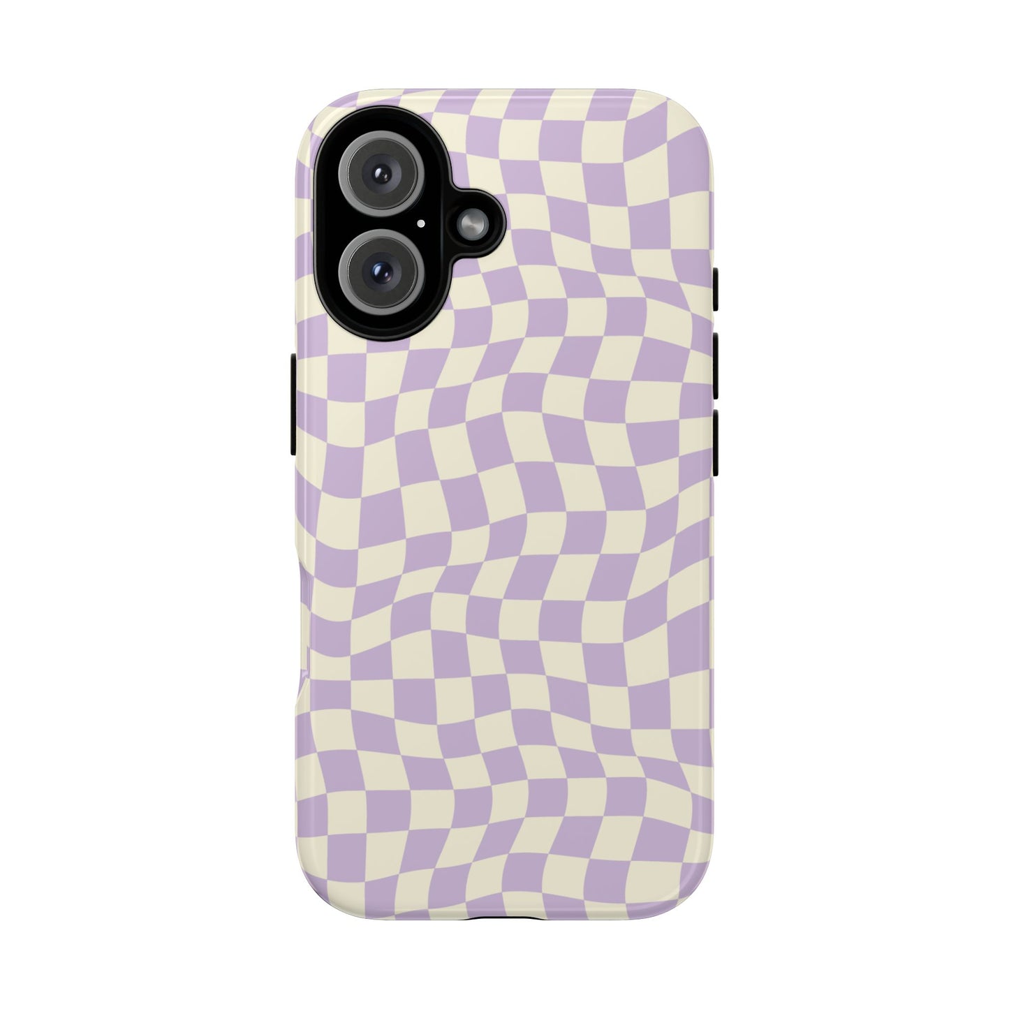 Lavender Checkers - iPhone Tough Case