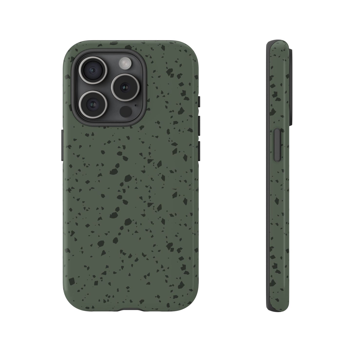 Olive Terrazzo - iPhone Tough Case