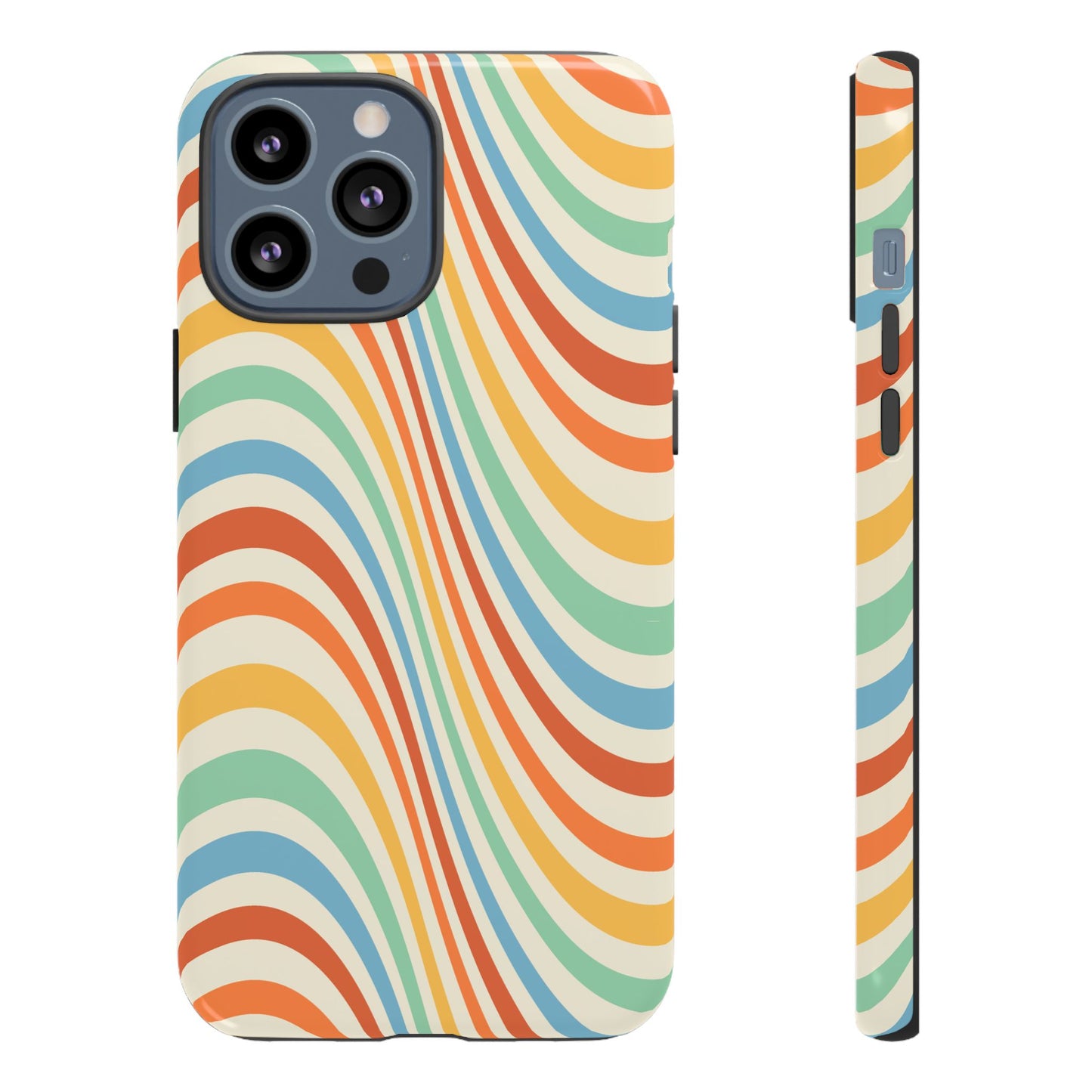 Retro Swirl - iPhone Tough Case