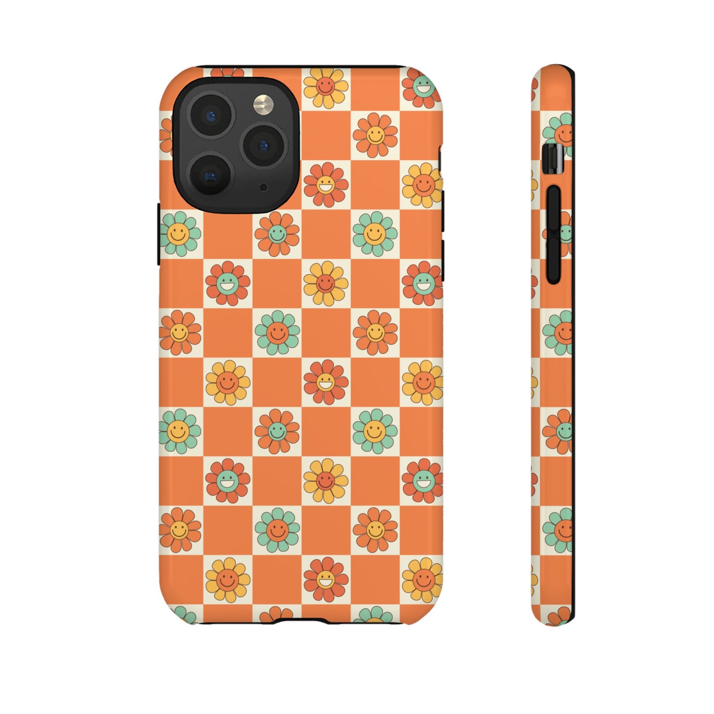 Retro Daisies - iPhone Tough Case