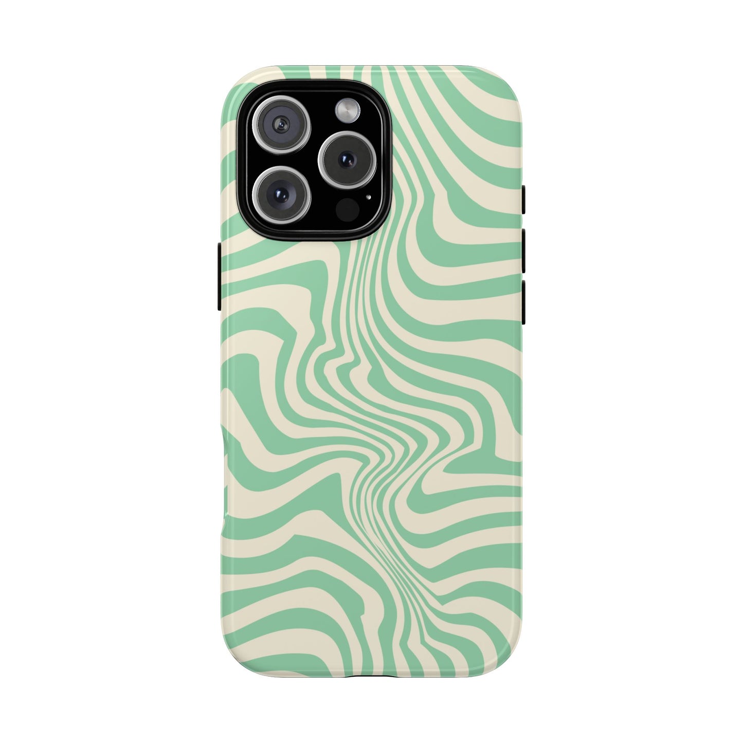 Pistachio Swirls - iPhone Tough Case