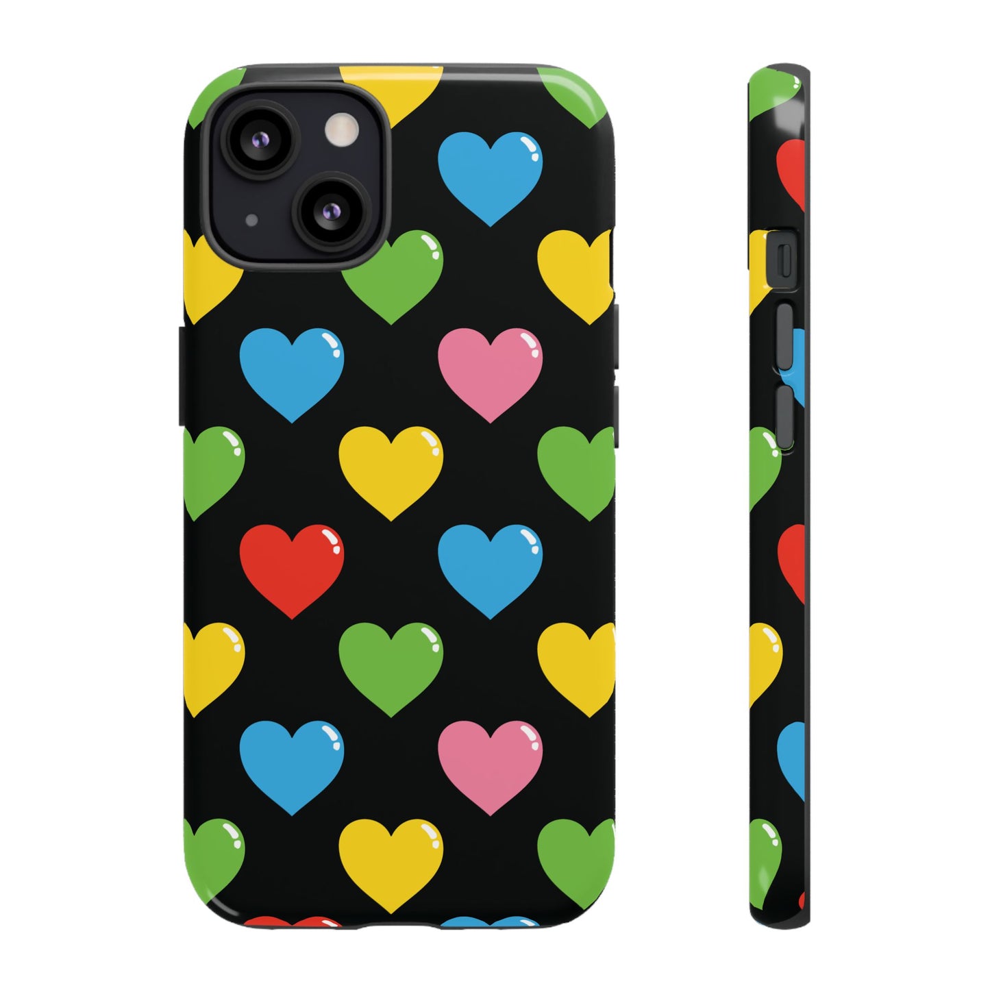Retro Heart - iPhone Tough Case