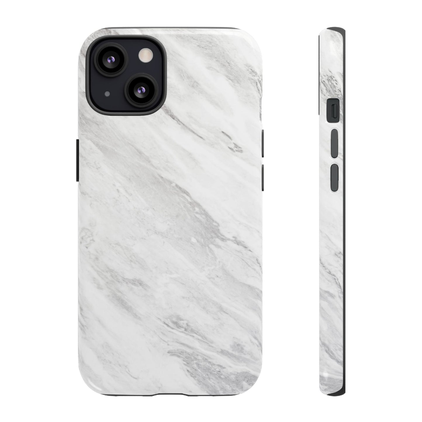 White Marble - iPhone Tough Case