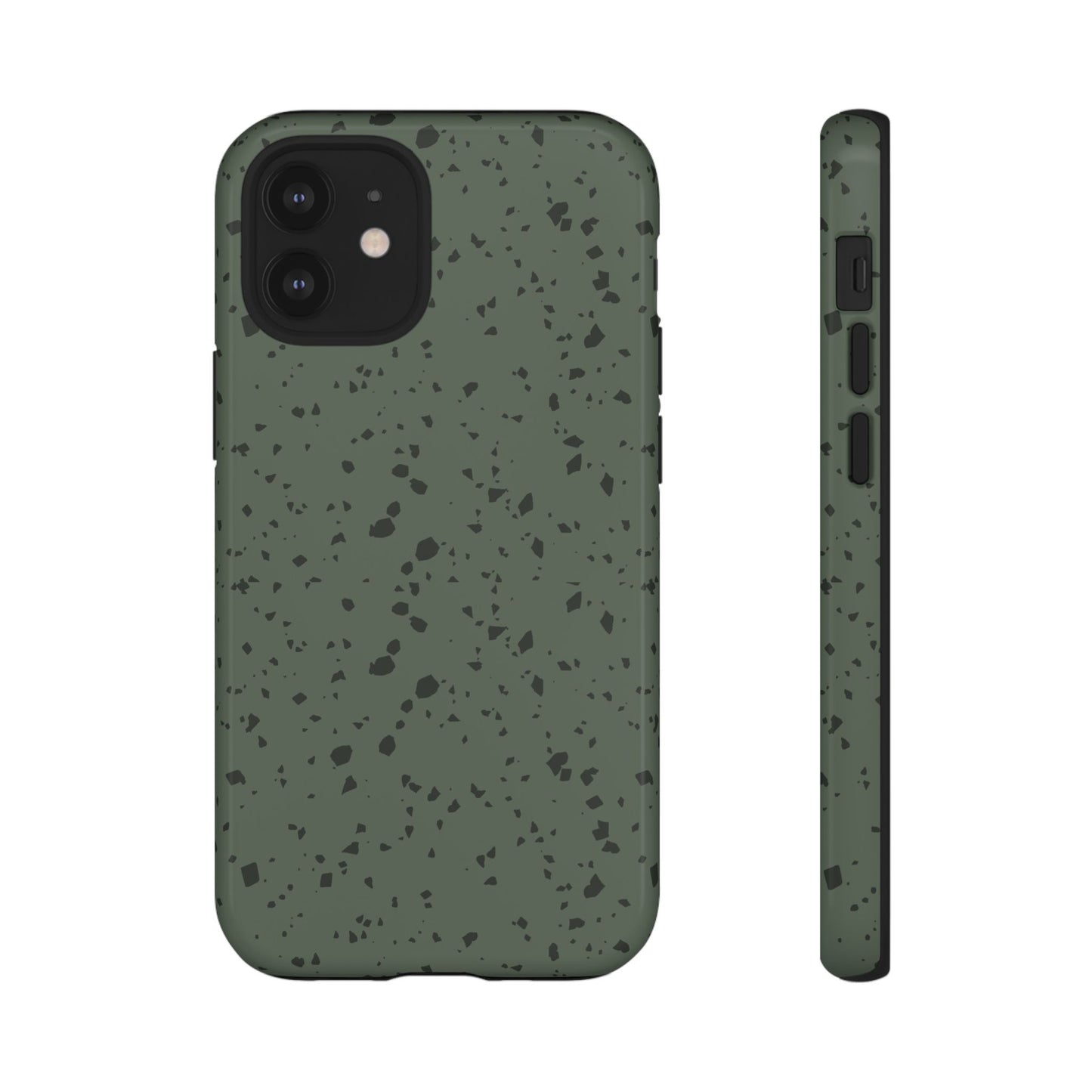 Olive Terrazzo - iPhone Tough Case