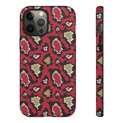 Crimson Python - iPhone Tough Case