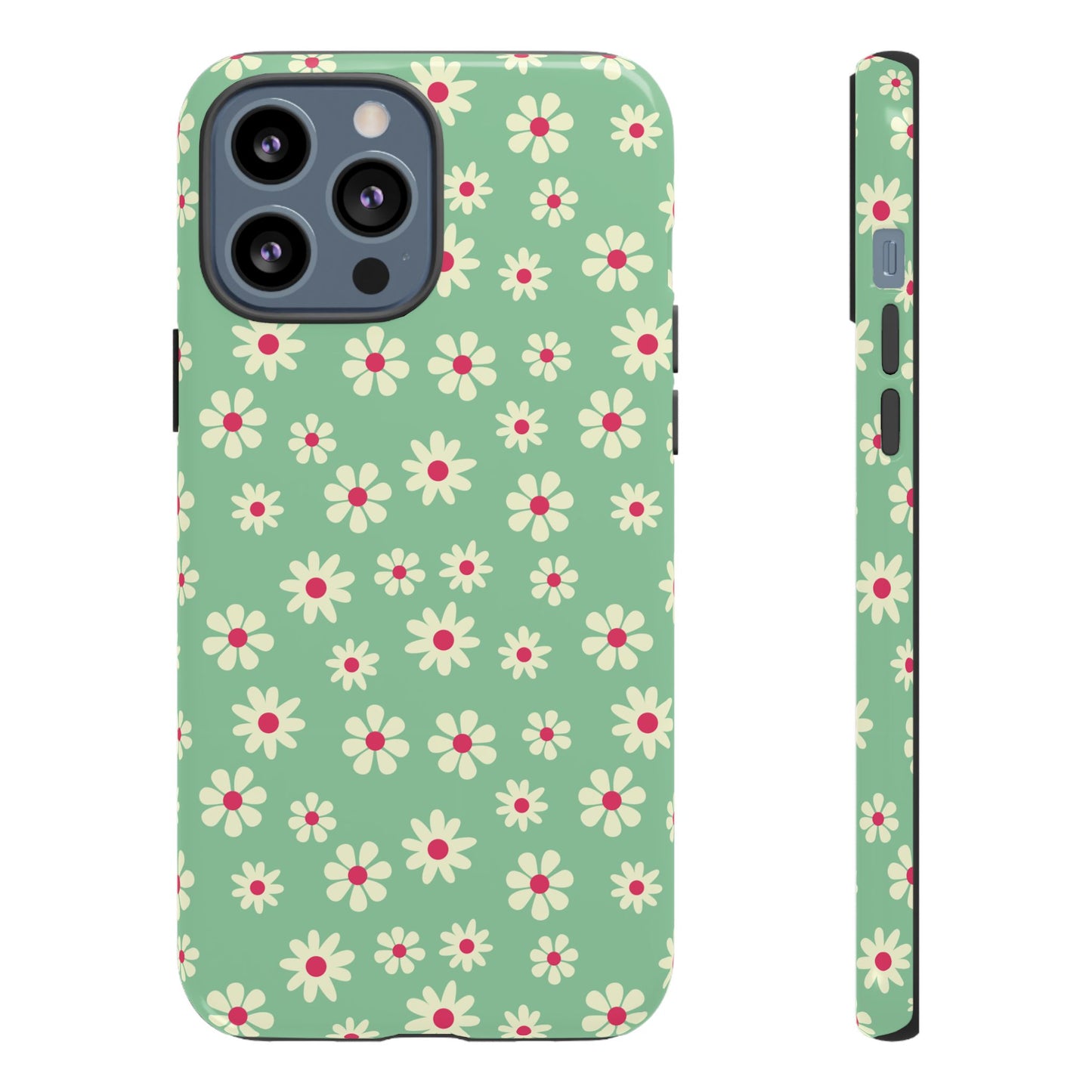 Retro Floral - iPhone Tough Case
