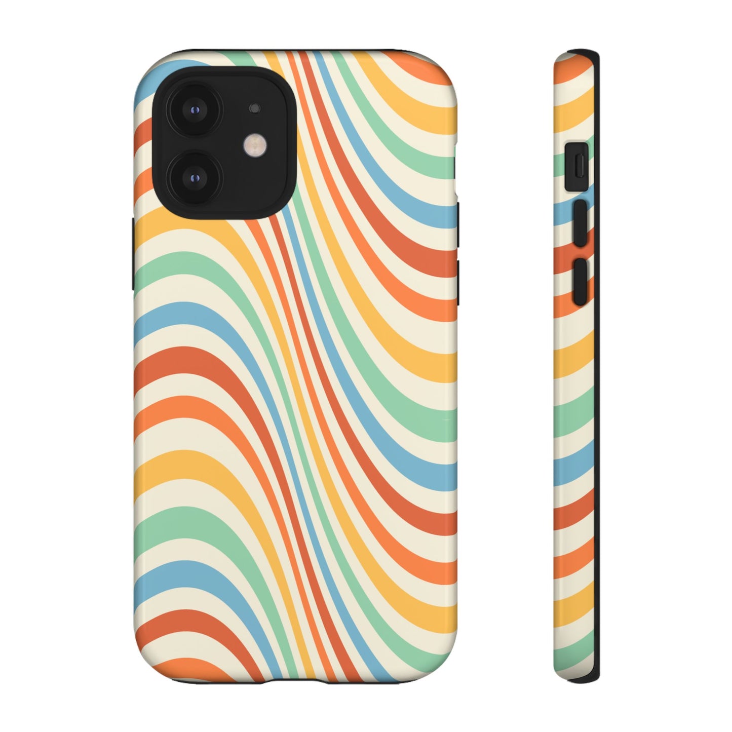 Retro Swirl - iPhone Tough Case