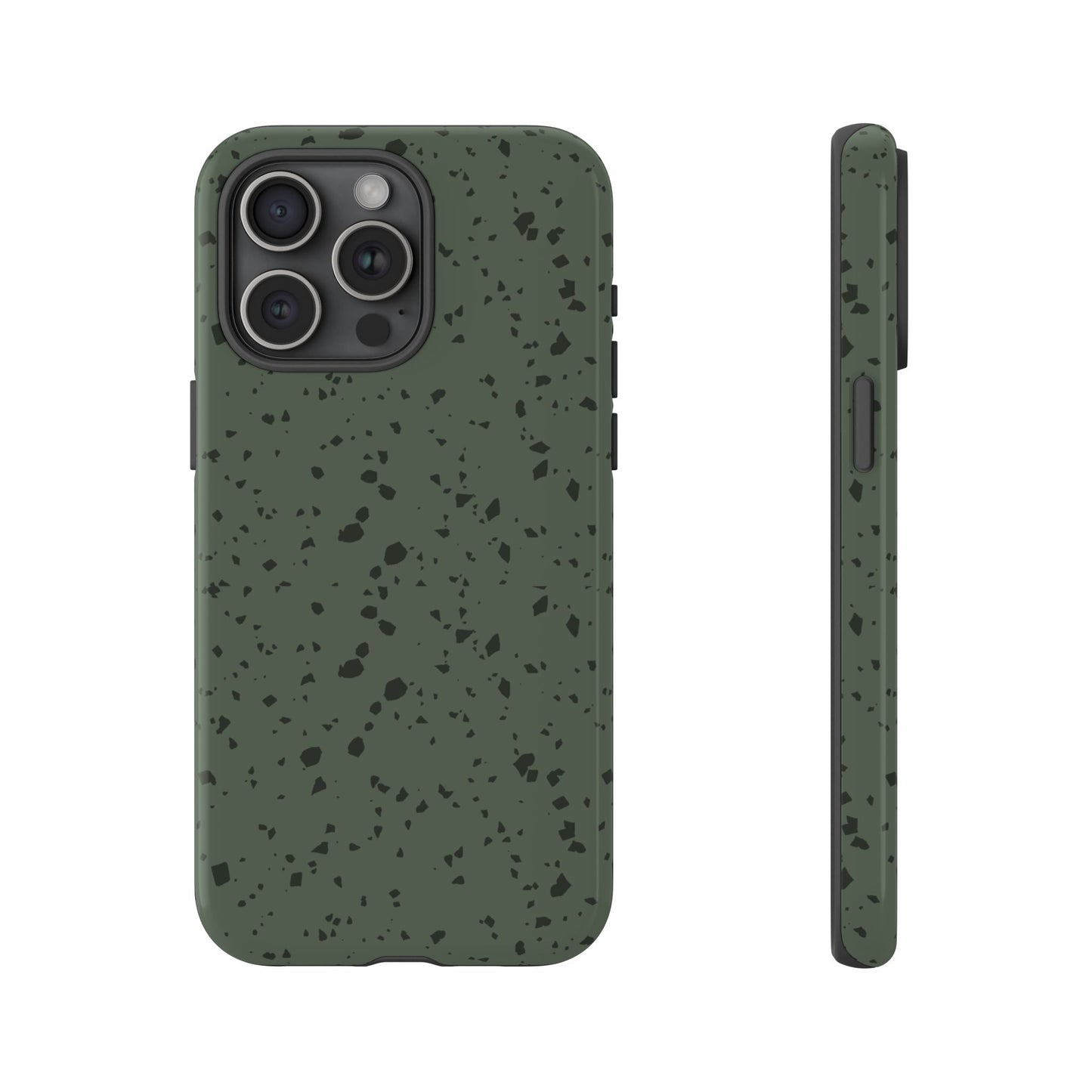 Olive Terrazzo - iPhone Tough Case