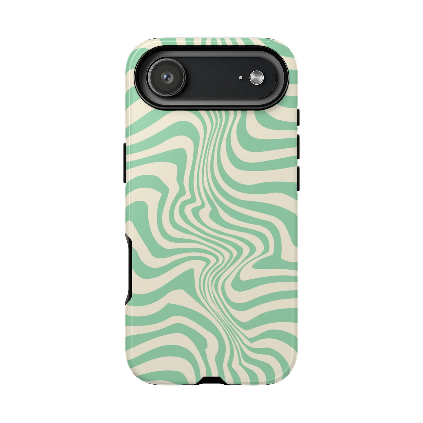 Pistachio Swirls - iPhone Tough Case