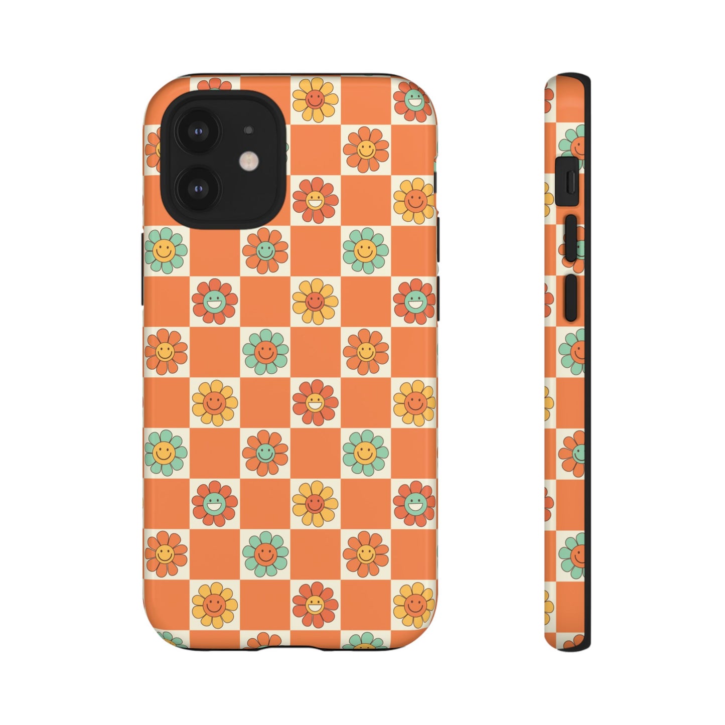 Retro Daisies - iPhone Tough Case