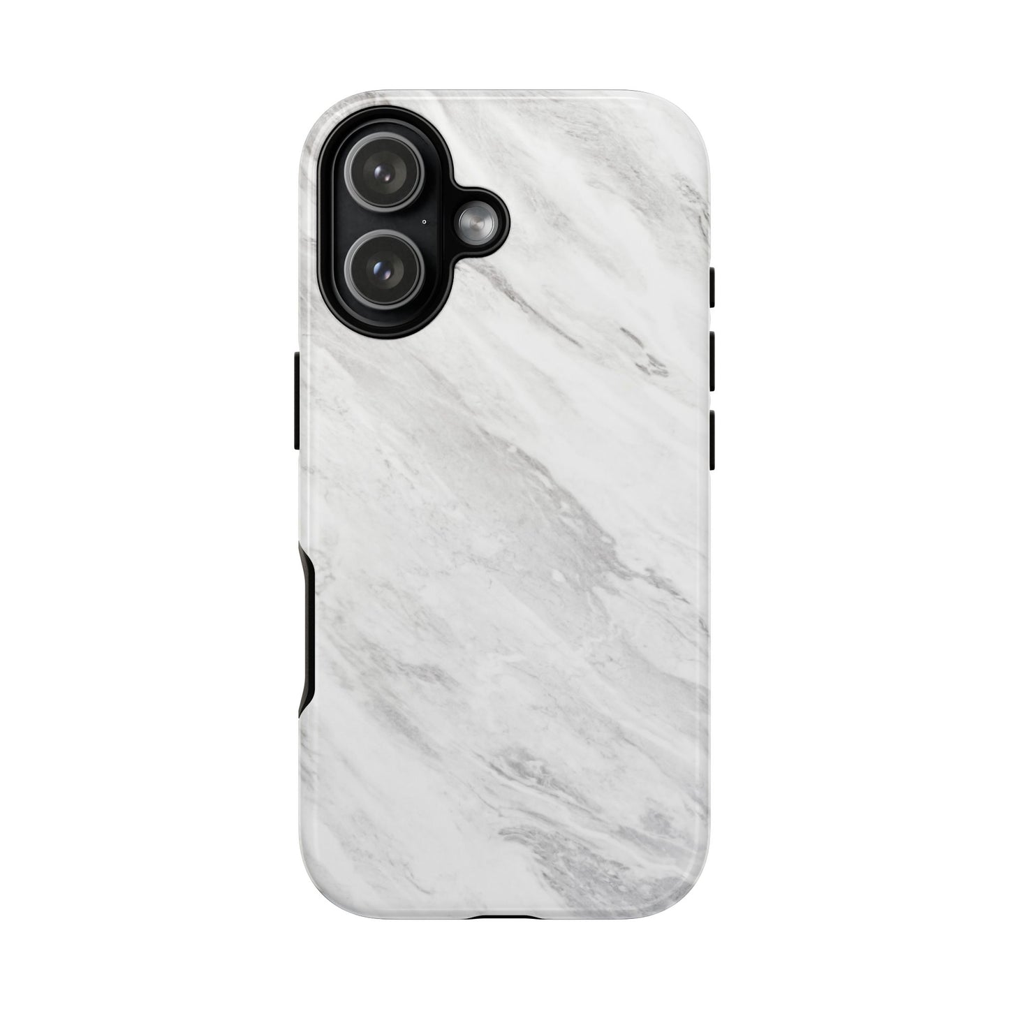 White Marble - iPhone Tough Case