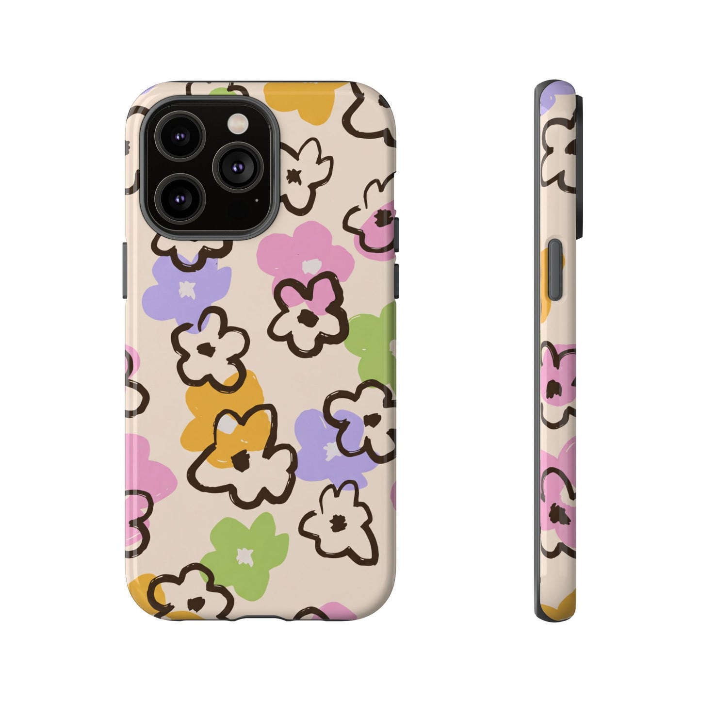 Happy Blooms - iPhone Tough Case