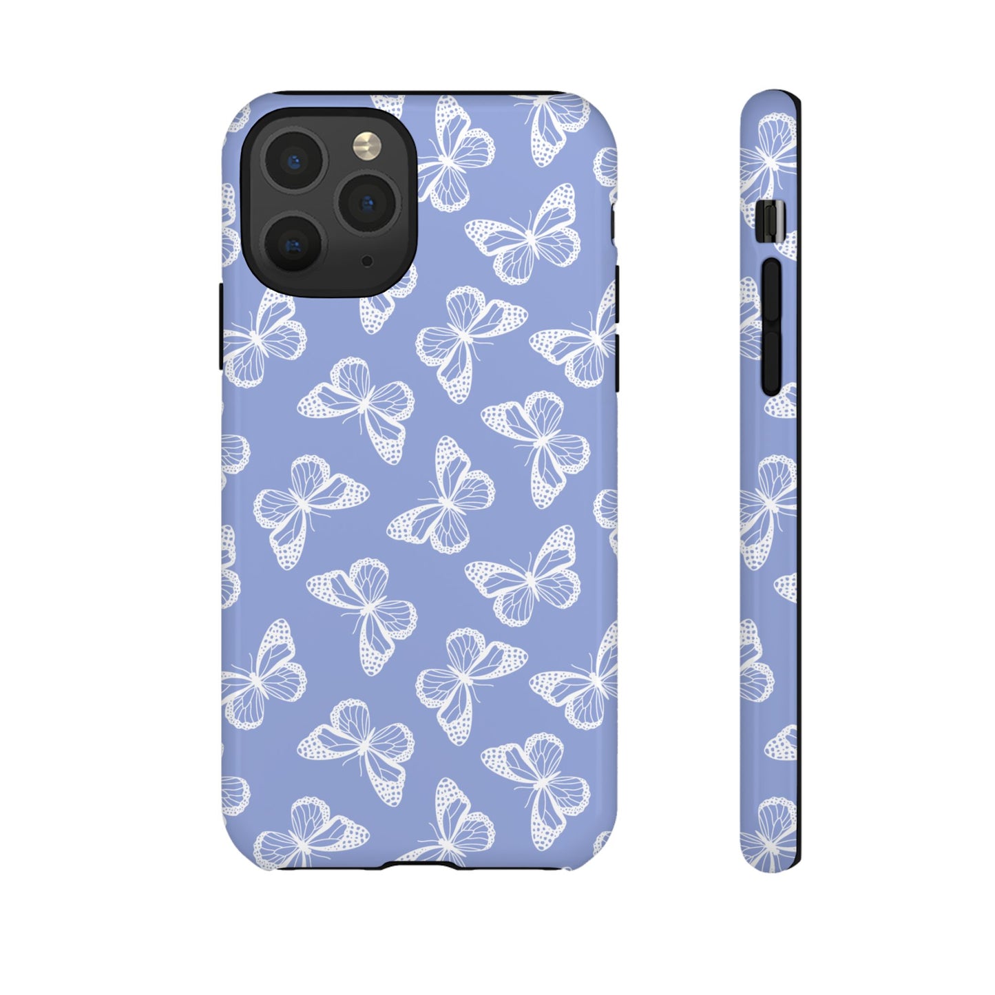 Lavender Butterflies - iPhone Tough Case