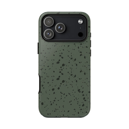 Olive Terrazzo - iPhone Tough Case