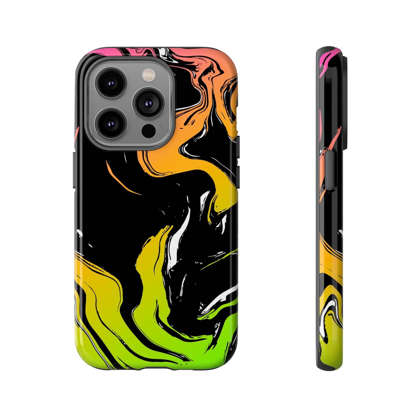 Acid Marble - iPhone Tough Case