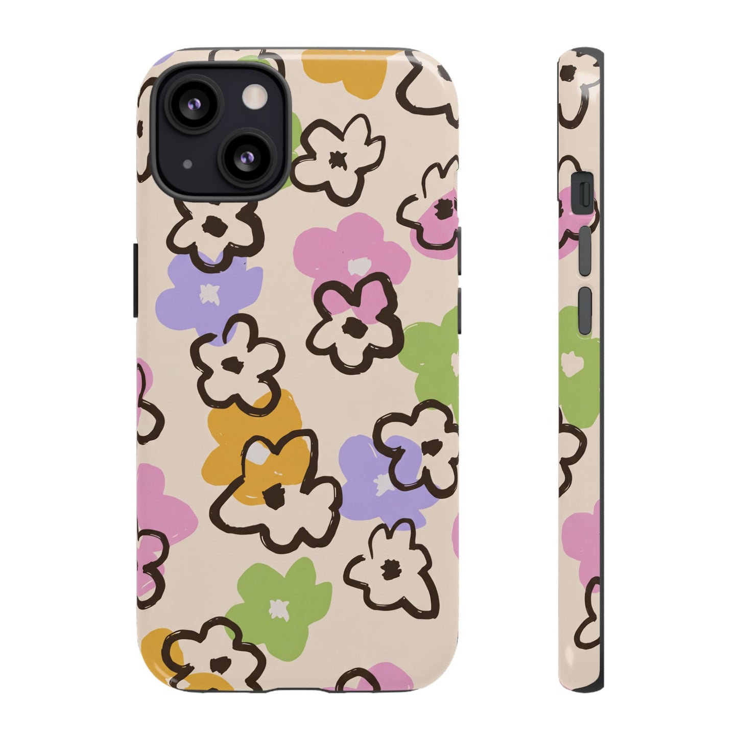 Happy Blooms - iPhone Tough Case
