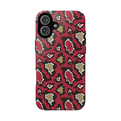 Crimson Python - iPhone Tough Case