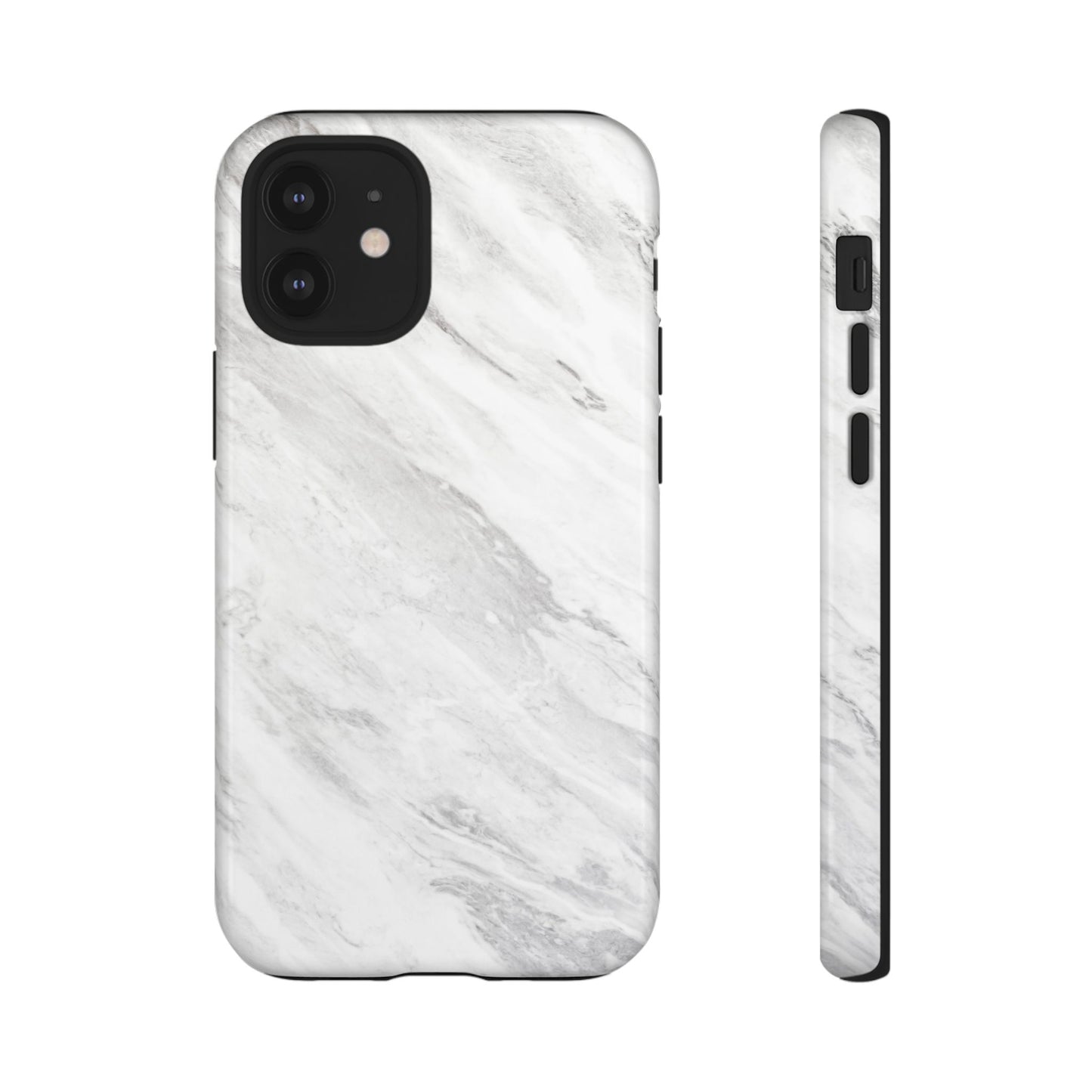 White Marble - iPhone Tough Case
