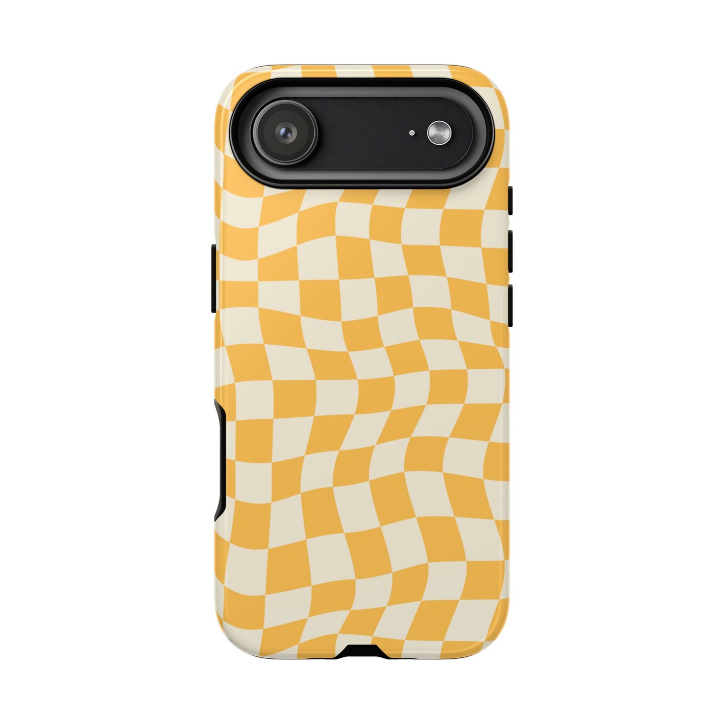 Lime Checkers - iPhone Tough Case