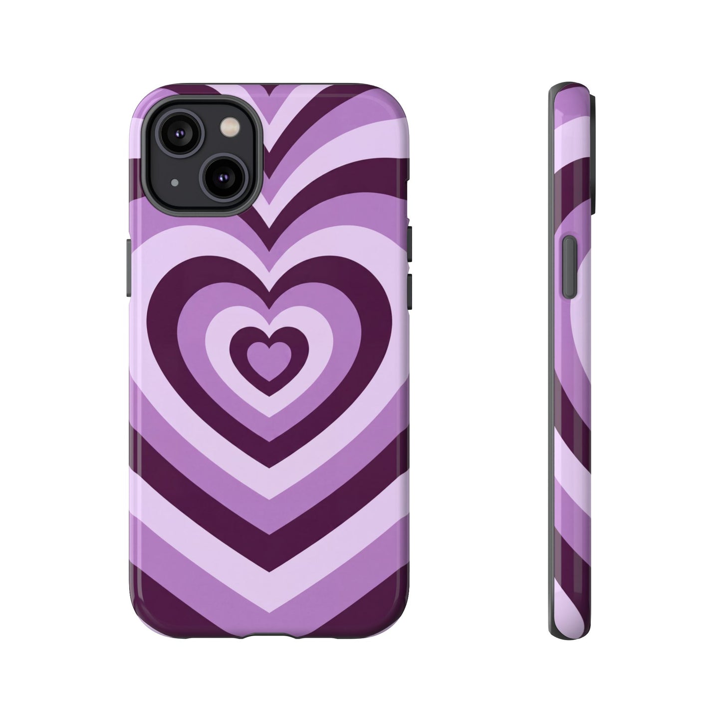 Lavender Heartwave - iPhone Tough Case