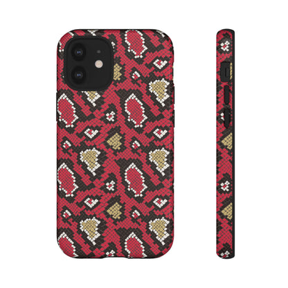 Crimson Python - iPhone Tough Case