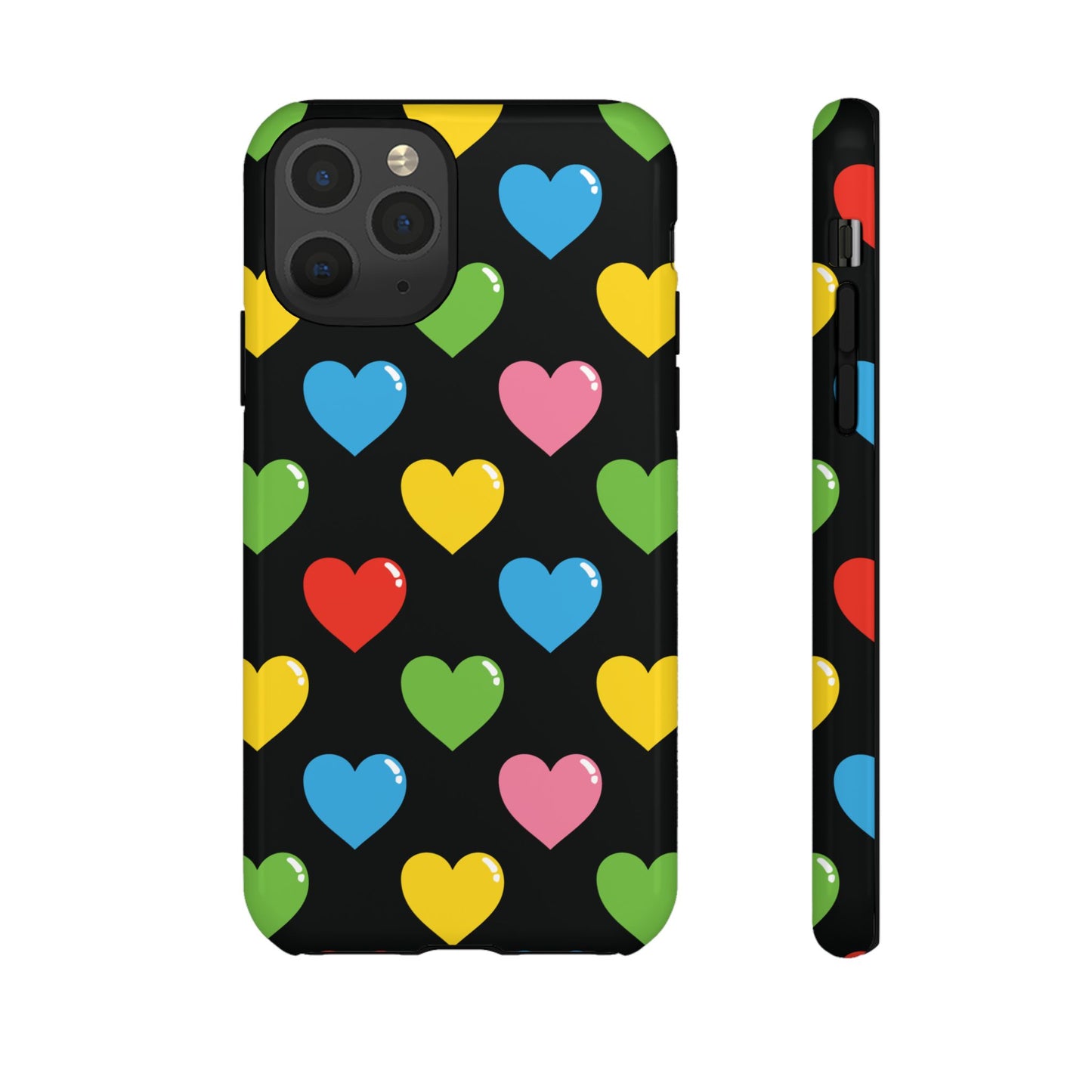 Retro Heart - iPhone Tough Case