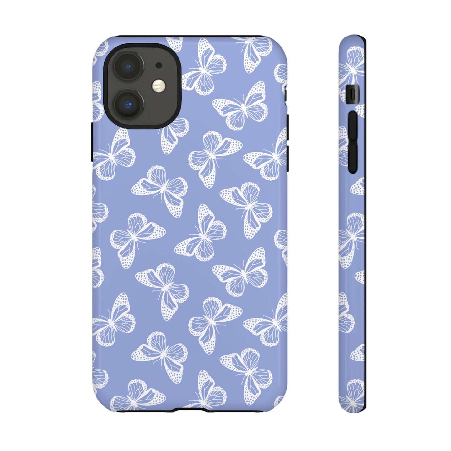 Lavender Butterflies - iPhone Tough Case