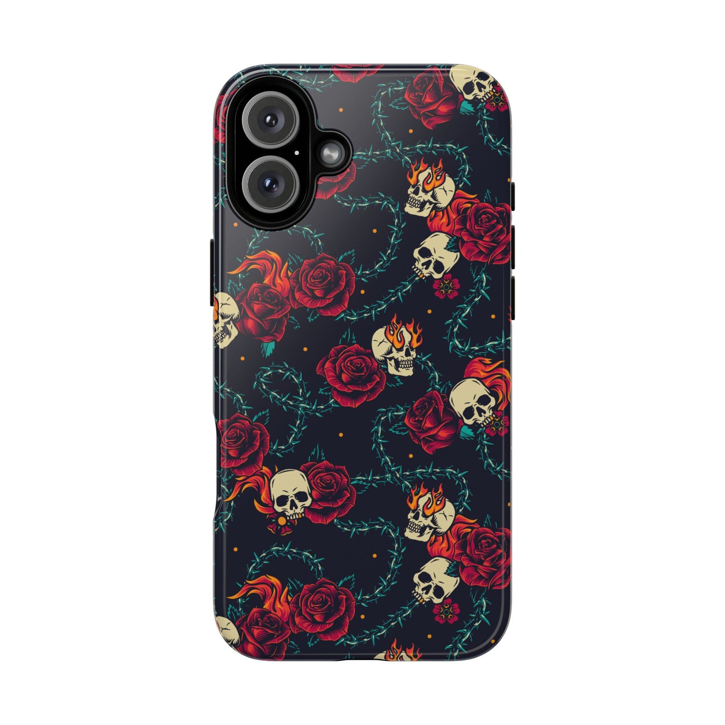 Skulls & Roses - iPhone Tough Case