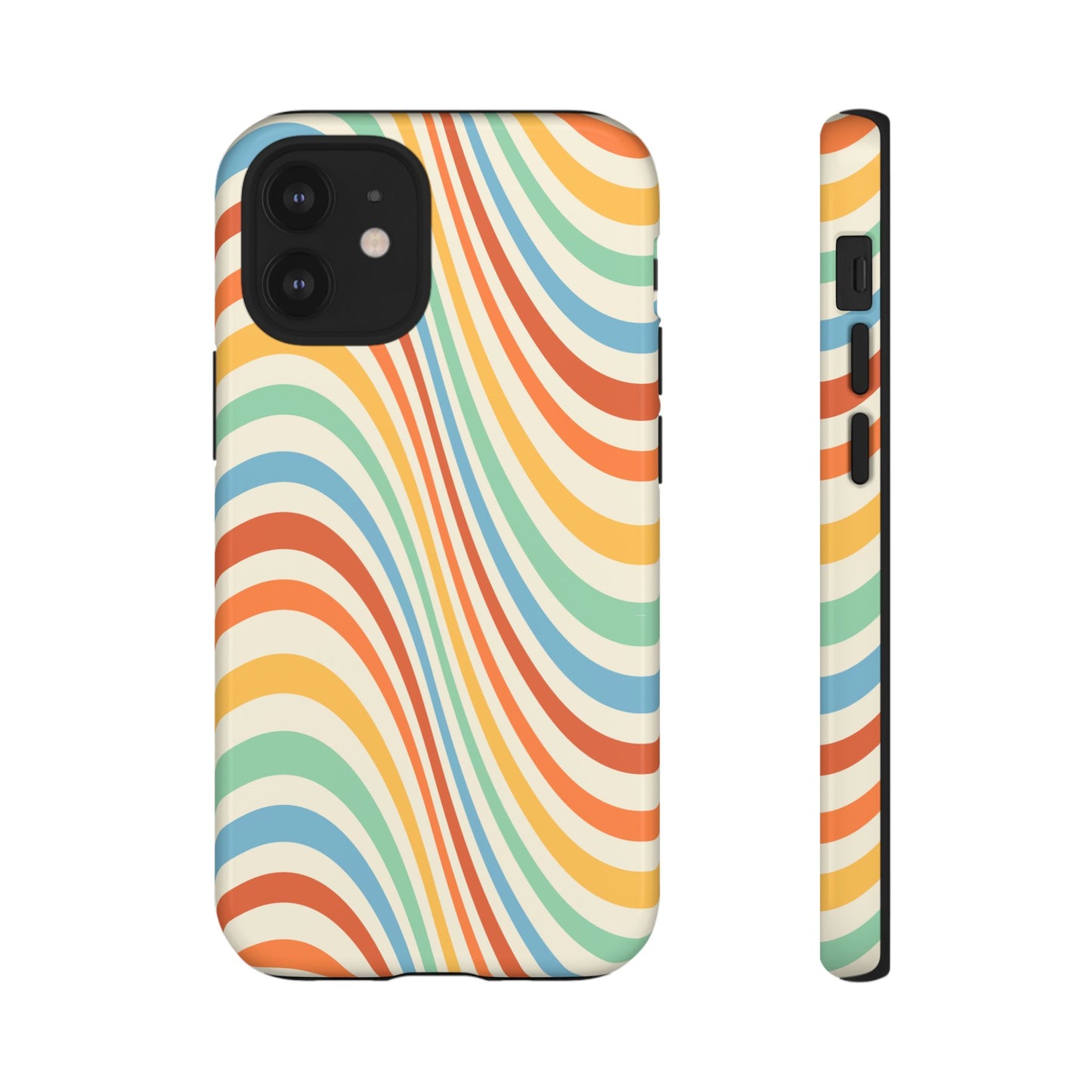 Retro Swirl - iPhone Tough Case
