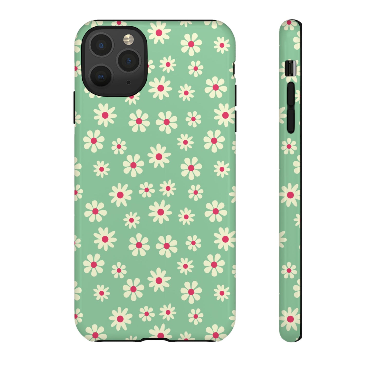 Retro Floral - iPhone Tough Case