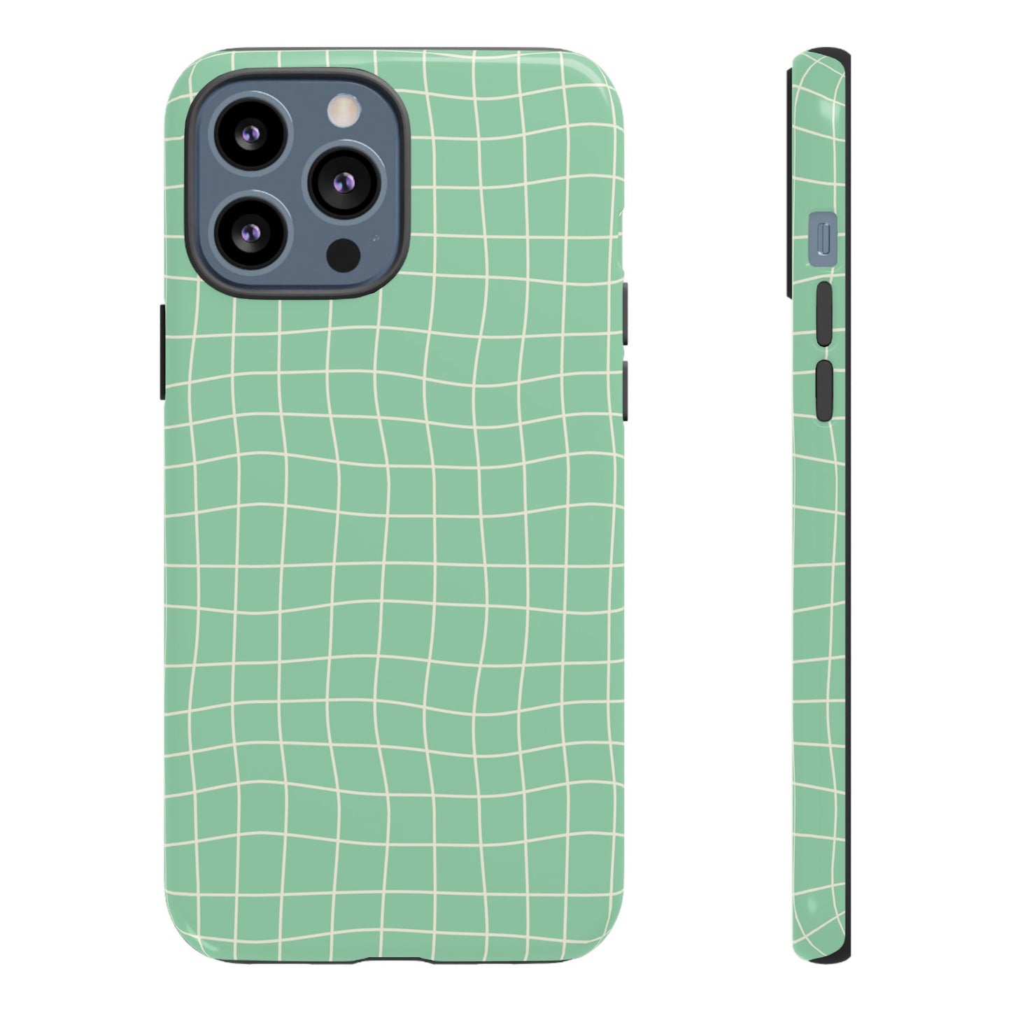 Pistachio Grid - iPhone Tough Case