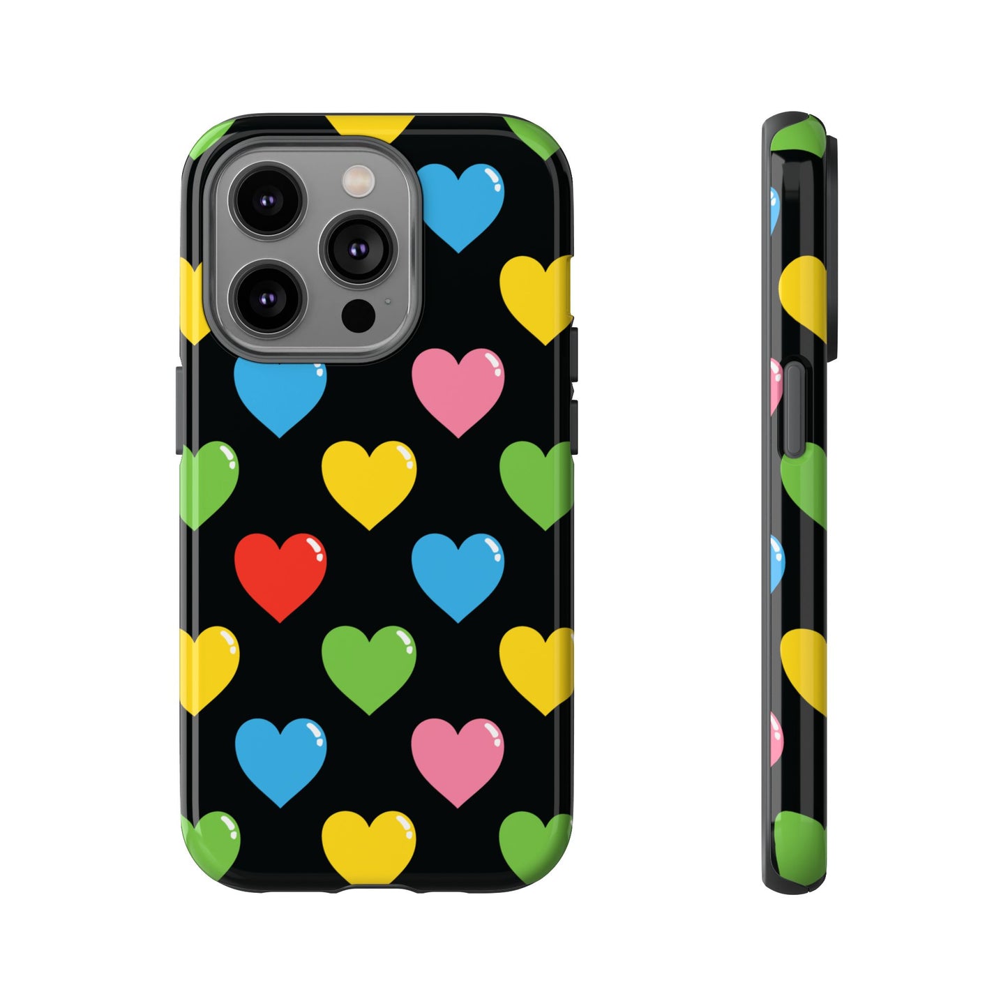 Retro Heart - iPhone Tough Case