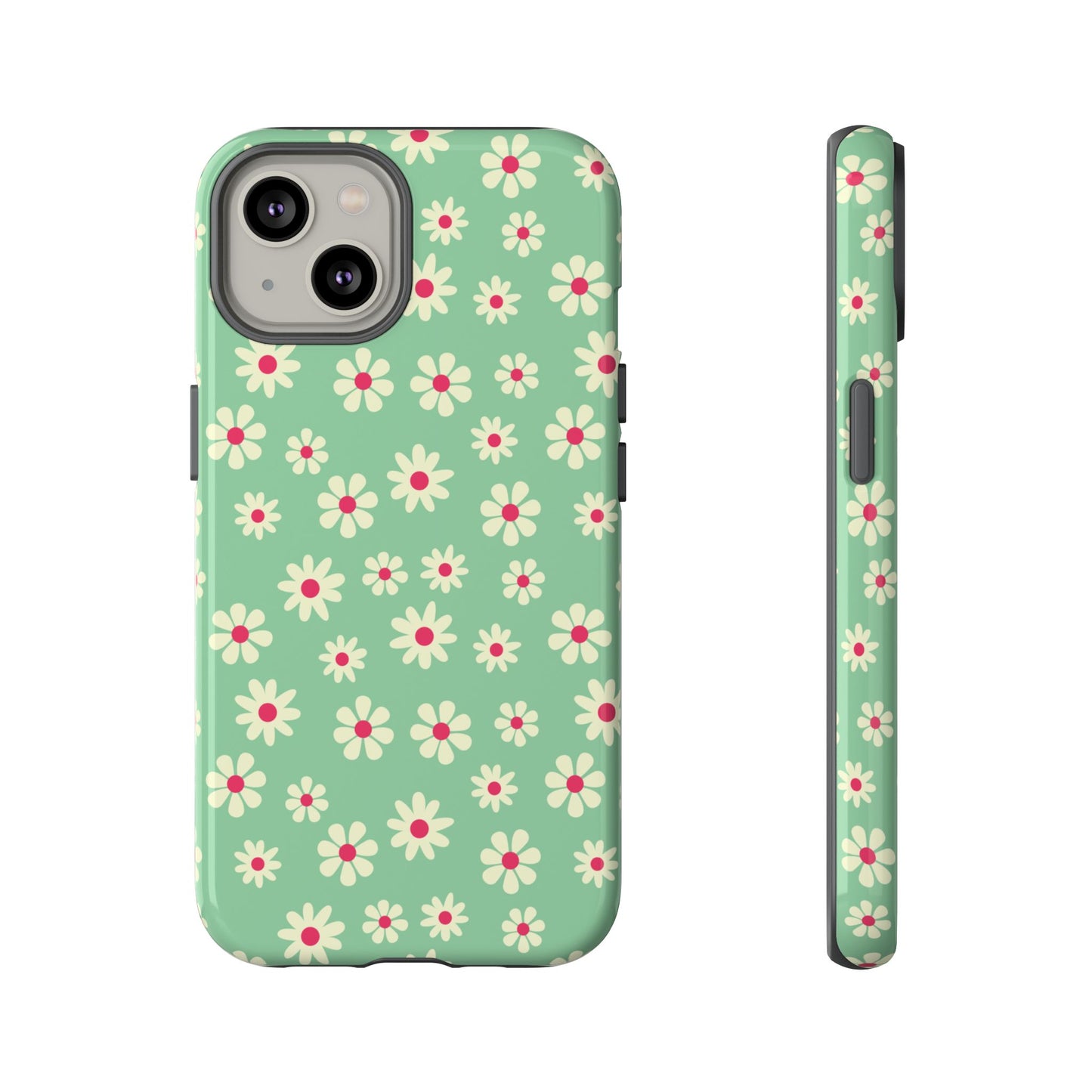 Retro Floral - iPhone Tough Case