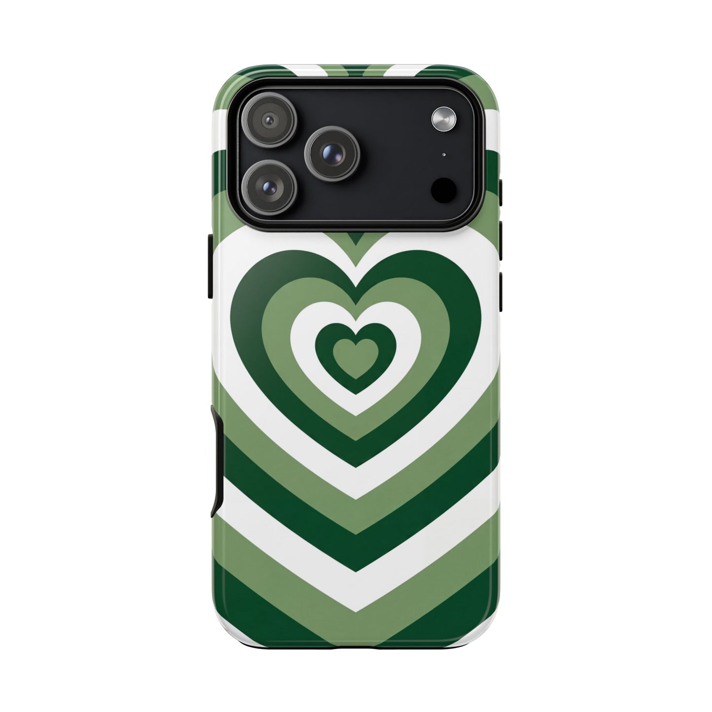 Green Heartwave - iPhone Tough Case
