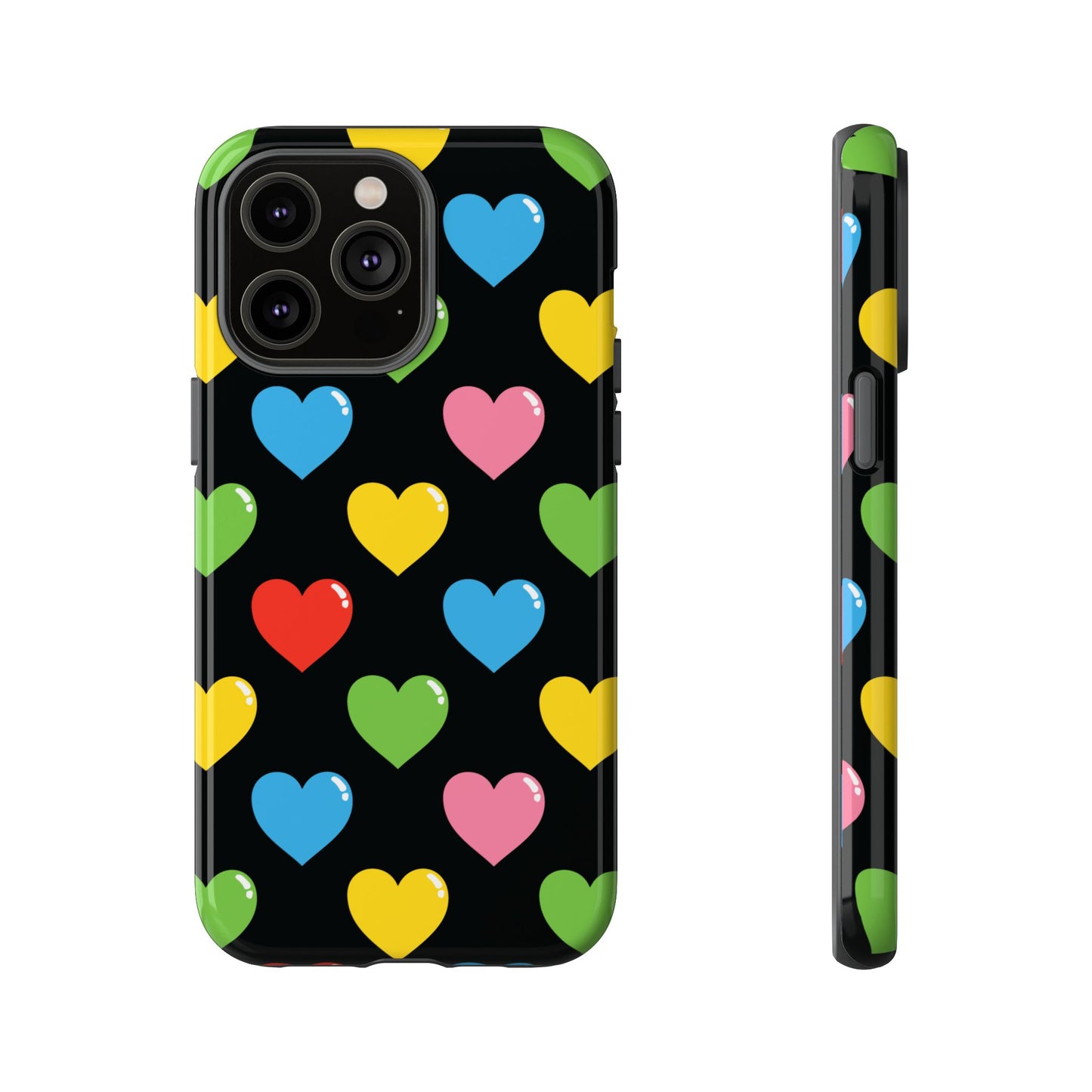 Retro Heart - iPhone Tough Case