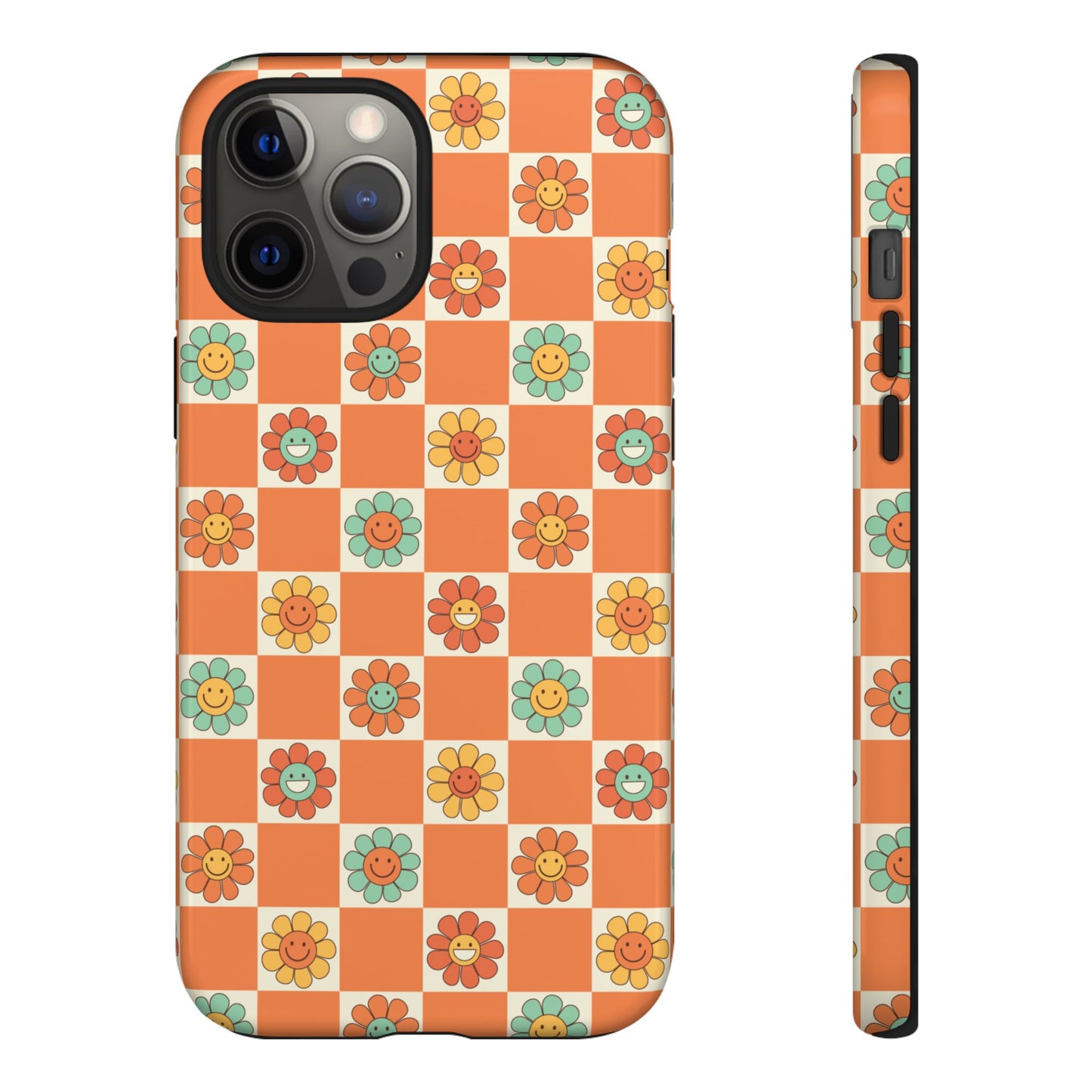 Retro Daisies - iPhone Tough Case