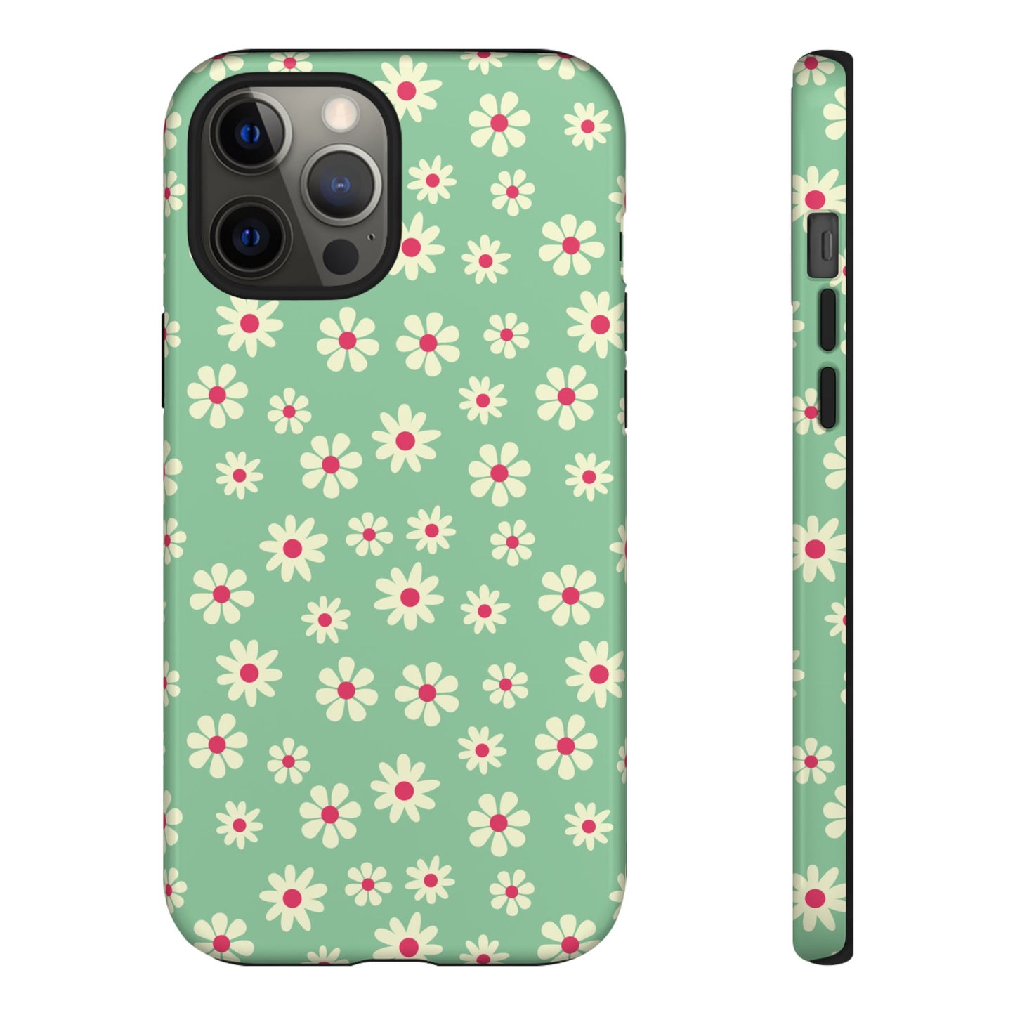 Retro Floral - iPhone Tough Case