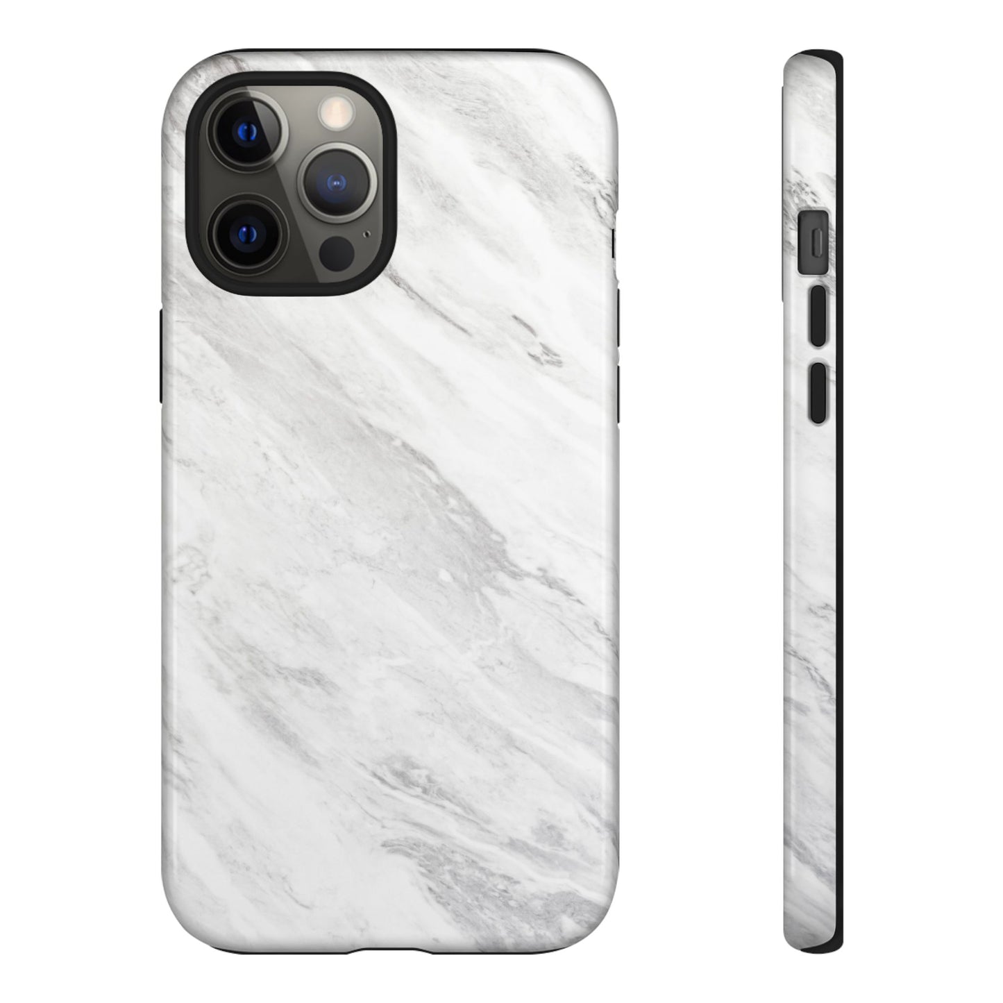 White Marble - iPhone Tough Case