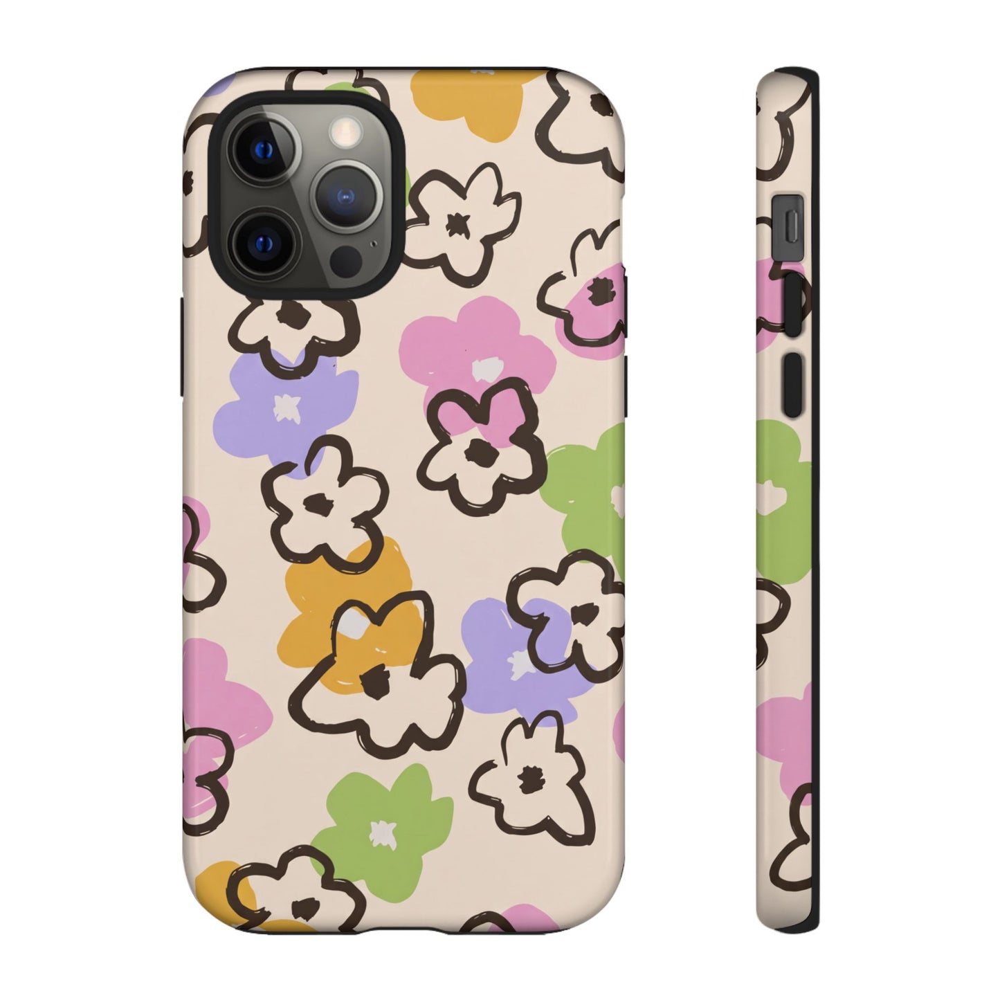 Happy Blooms - iPhone Tough Case