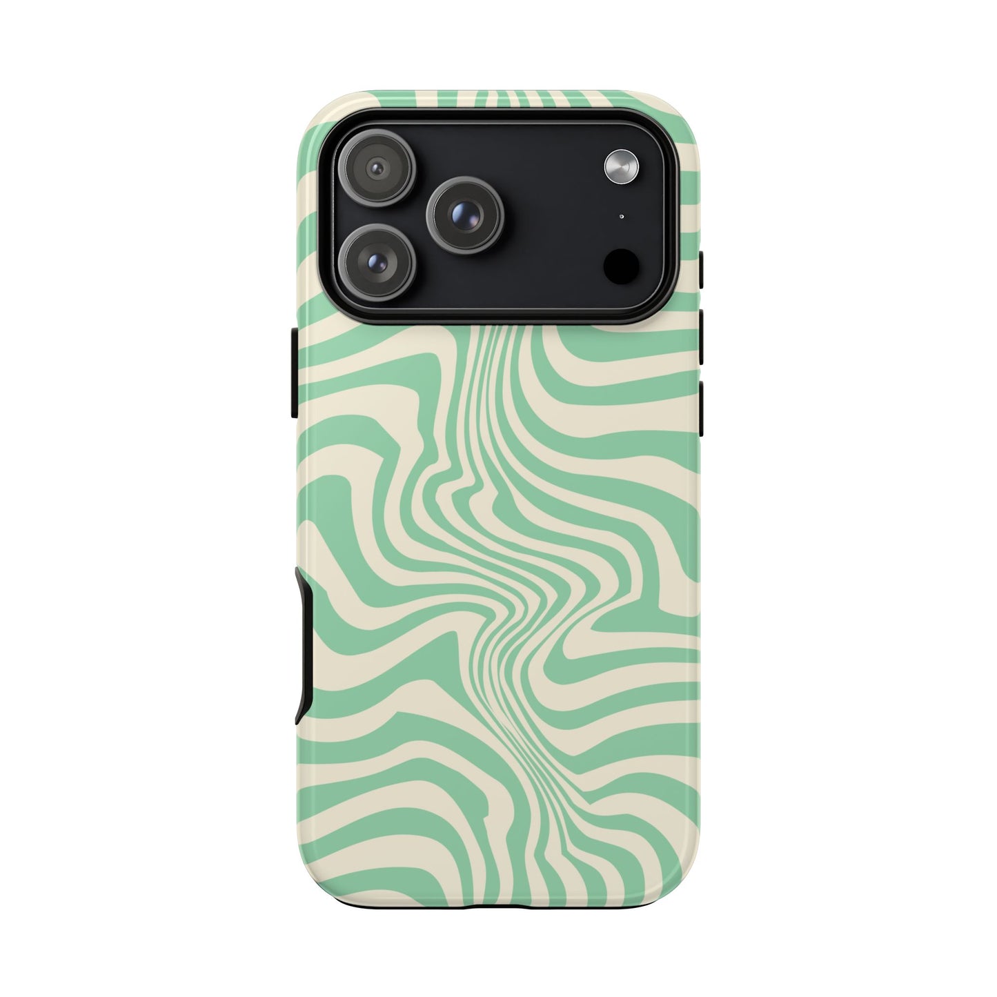 Pistachio Swirls - iPhone Tough Case