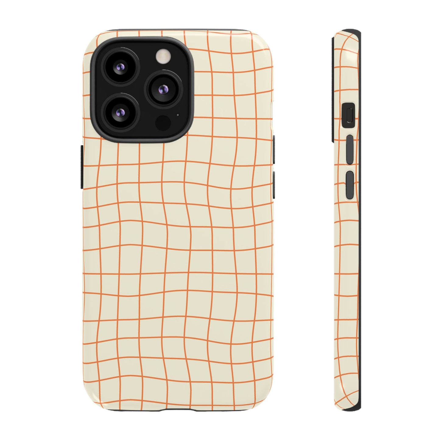 Warped Grid - iPhone Tough Case